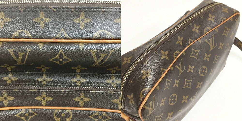LOUIS VUITTON Monogram Nile Brown Shoulder Bag Size ONE SIZE