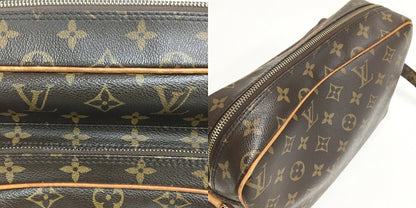 LOUIS VUITTON Monogram Nile Brown Shoulder Bag Size ONE SIZE