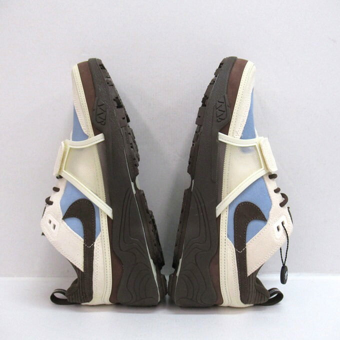 NIKE Travis Scott Zoom Field Jaxx Blue Sneakers Size 27cm