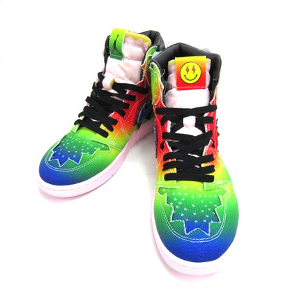 NIKE J Balvin Air Jordan 1 "Rainbow" Sneakers Size 26.5cm