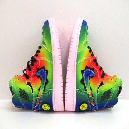 NIKE J Balvin Air Jordan 1 "Rainbow" Sneakers Size 26.5cm