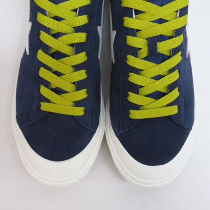 A BATHING APE MAD STA White Navy Sneakers Size 27.5cm