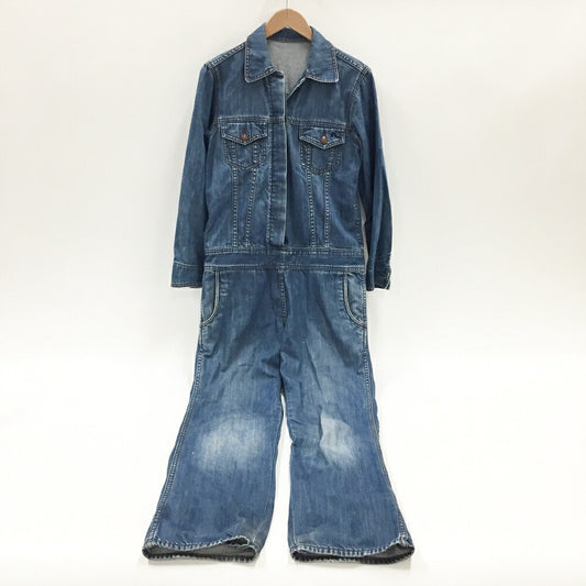 EVISU 5001 Denim Overalls Blue Size L