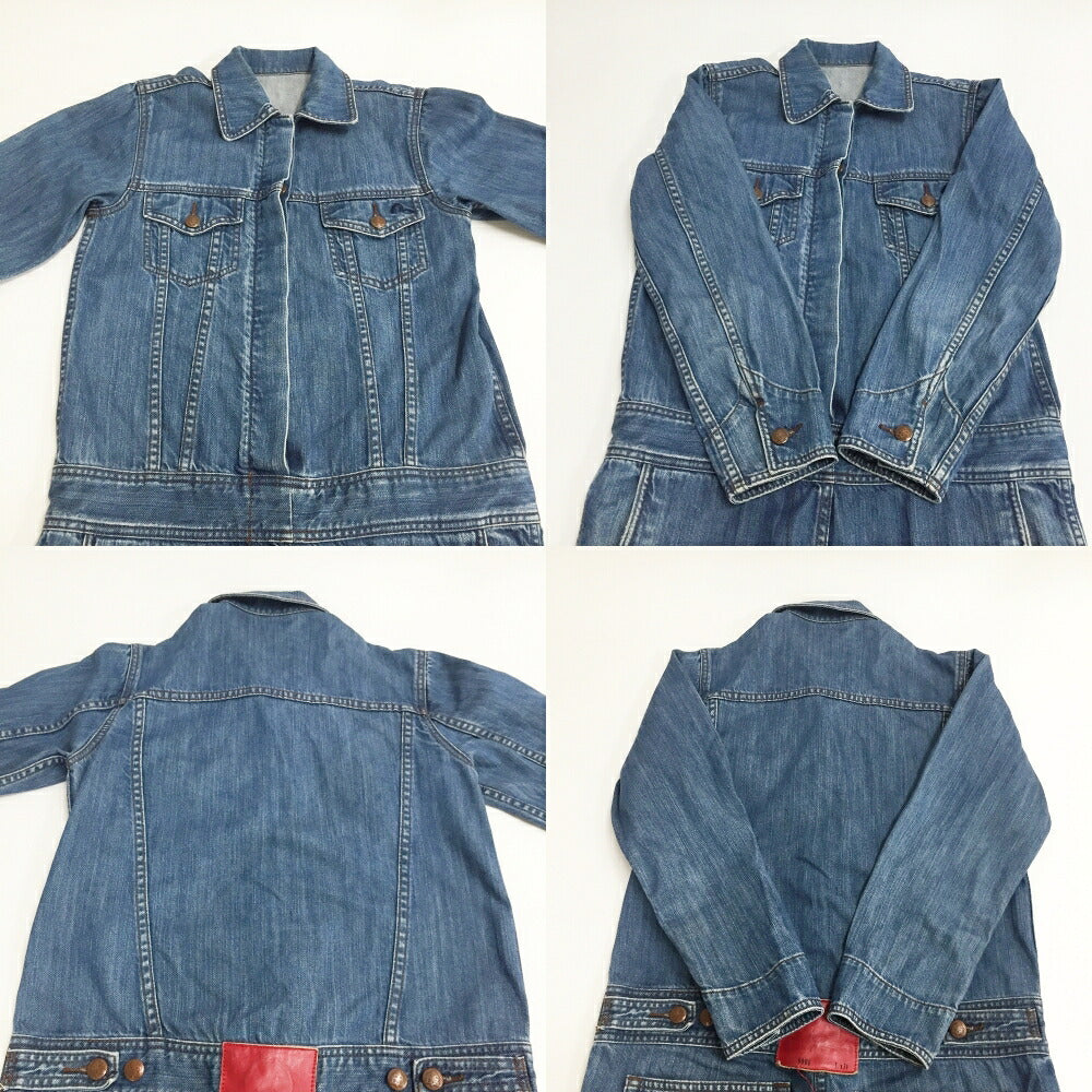 EVISU 5001 Denim Overalls Blue Size L