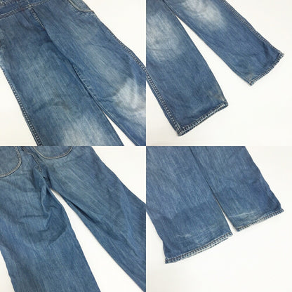 EVISU 5001 Denim Overalls Blue Size L