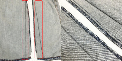 EVISU 5001 Denim Overalls Blue Size L
