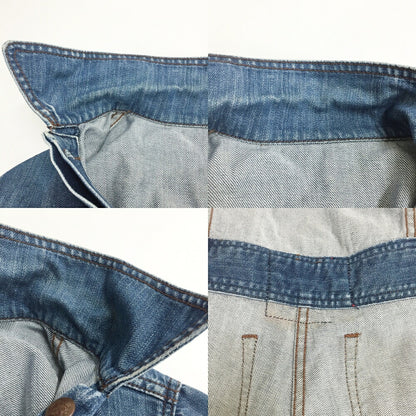 EVISU 5001 Denim Overalls Blue Size L