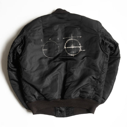BUZZ RICKSON’S×GALLERY 1950 x BUZZ RICKSON Type MA-1 Jacket Black Size L