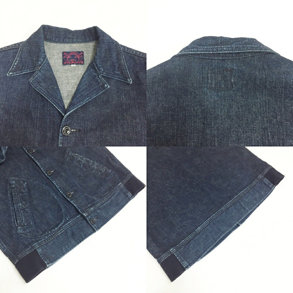 EVISU Denim Jacket Navy Size 38