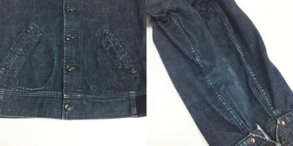 EVISU Denim Jacket Navy Size 38