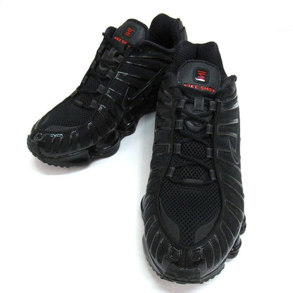 NIKE Women's Shox TL Black Max Orange Sneakers Size 28.5cm