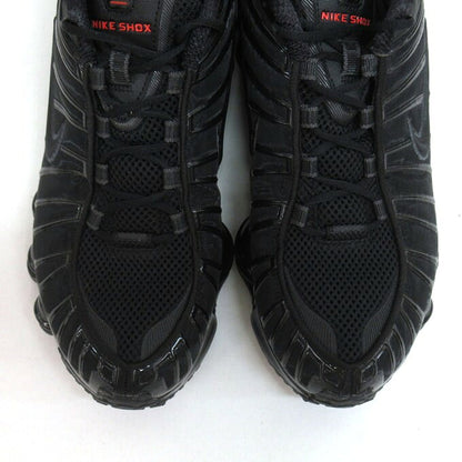 NIKE Women's Shox TL Black Max Orange Sneakers Size 28.5cm