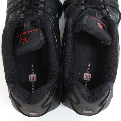 NIKE Women's Shox TL Black Max Orange Sneakers Size 28.5cm