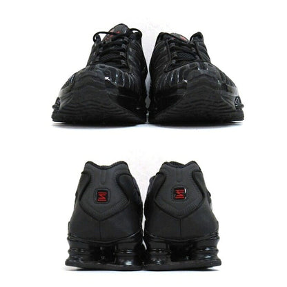 NIKE Women's Shox TL Black Max Orange Sneakers Size 28.5cm