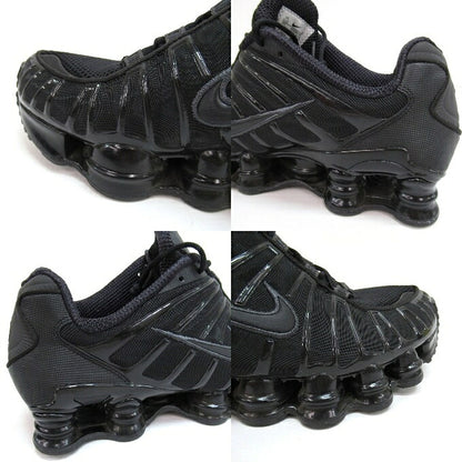 NIKE Women's Shox TL Black Max Orange Sneakers Size 28.5cm