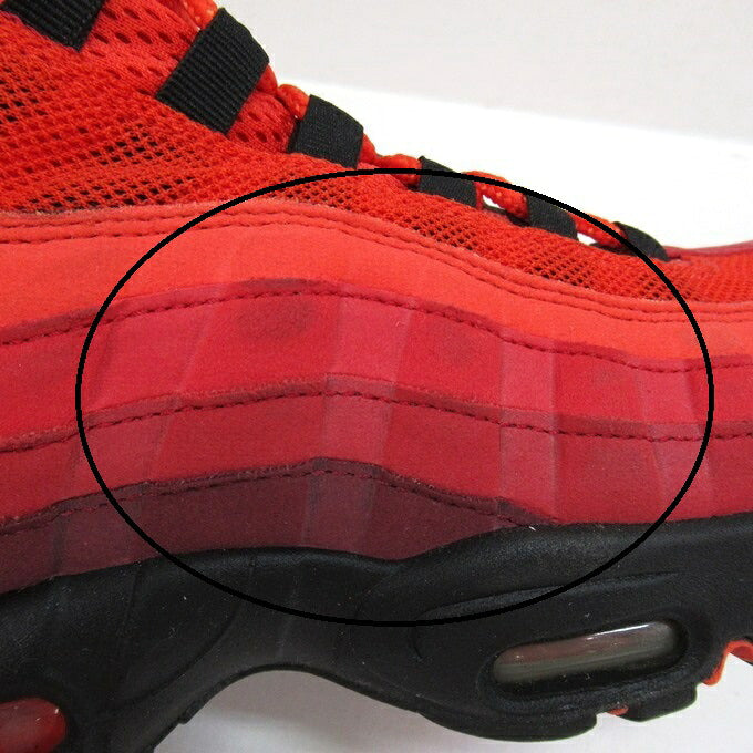 NIKE Air Max 95 OG "Habanero Red" Sneakers Size 29cm
