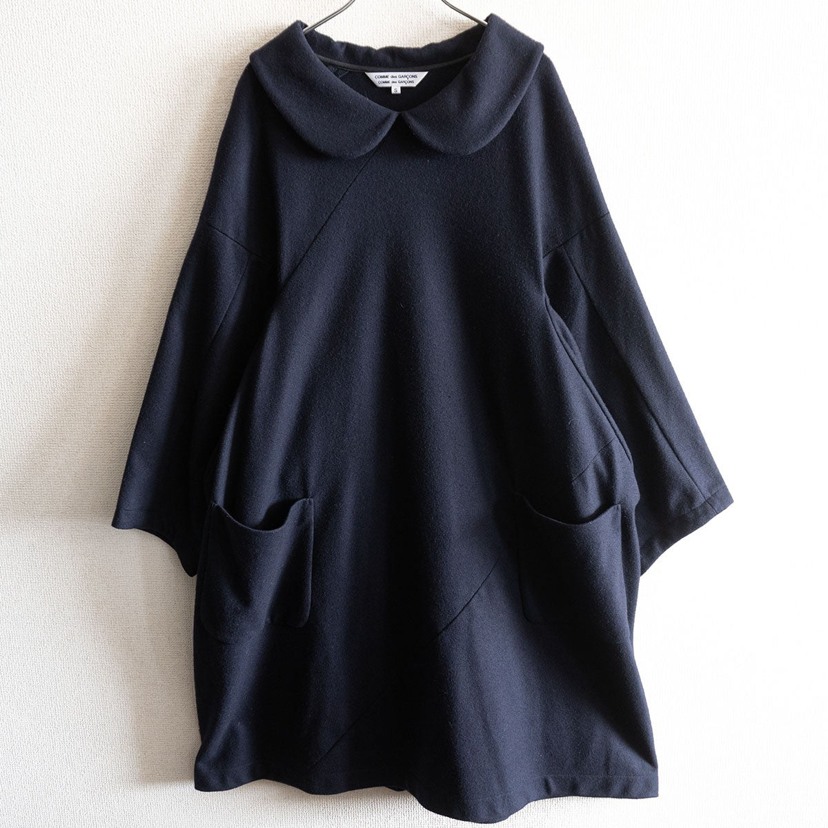 Comme des Garcons Wool Round Collar Dress Size S