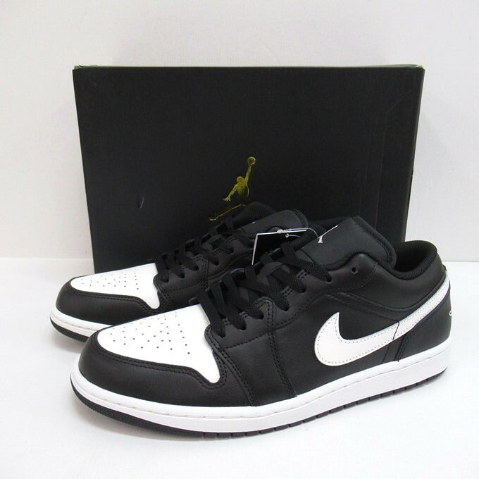 NIKE Air Jordan 1 Low "Orca" Black White Sneakers Size 29cm