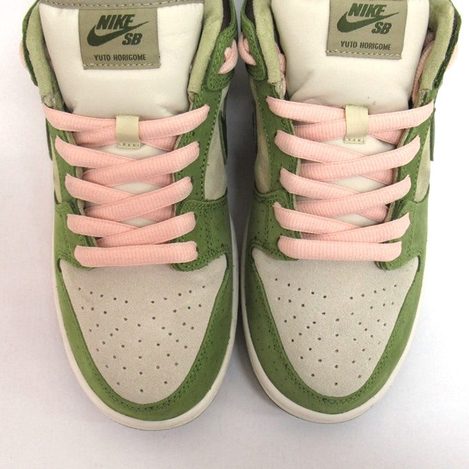 NIKE Yuto Horigome SB Dunk Low "Matcha" Sneakers Size 28cm