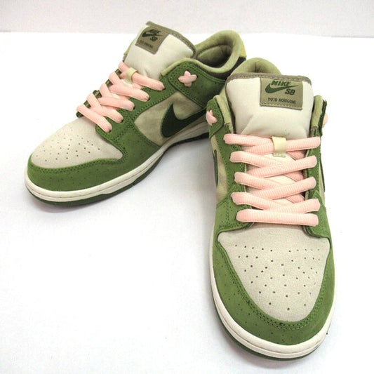 NIKE Yuto Horigome SB Dunk Low "Matcha" Sneakers Size 28cm