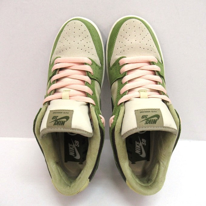 NIKE Yuto Horigome SB Dunk Low "Matcha" Sneakers Size 28cm