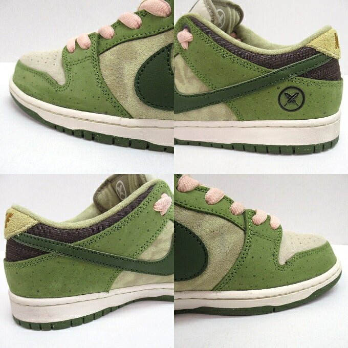 NIKE Yuto Horigome SB Dunk Low "Matcha" Sneakers Size 28cm