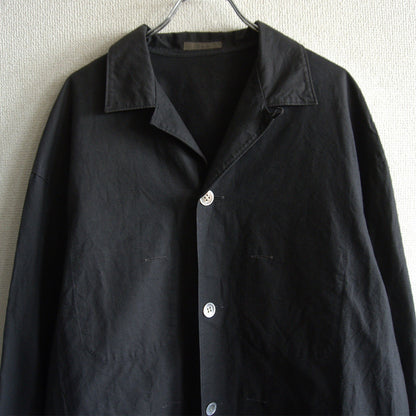 Y's for Men Open collar chore jacket Size Black XXL