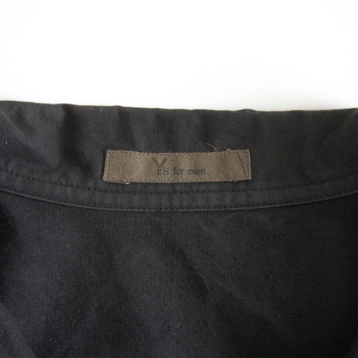 Y's for Men Open collar chore jacket Size Black XXL