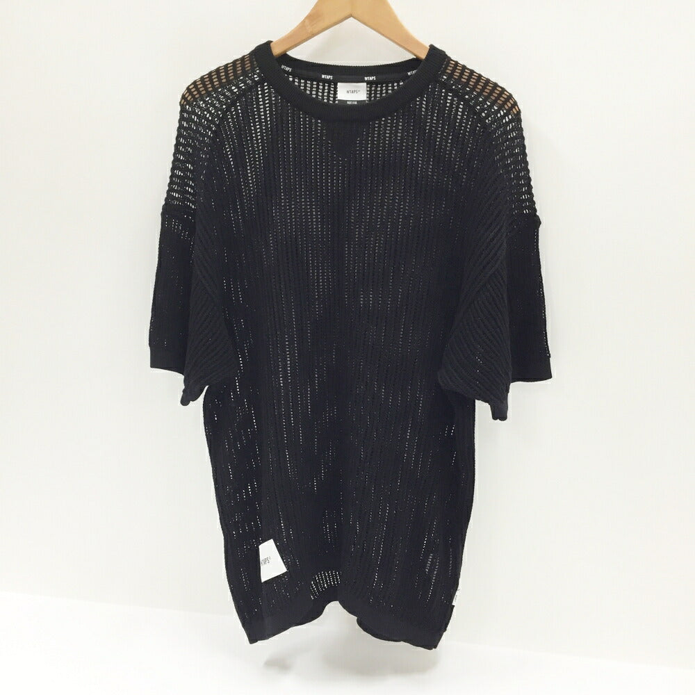 WTAPS GHILL Cotton Mesh Knit Sweater Size L