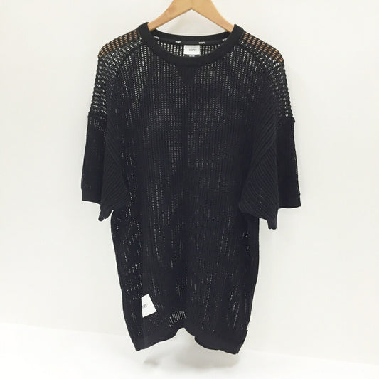 WTAPS GHILL Cotton Mesh Knit Sweater Size L