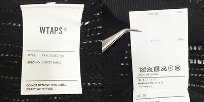 WTAPS GHILL Cotton Mesh Knit Sweater Size L