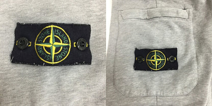 STONE ISLAND Garment Dye Logo Patch Sweatshirt Size M