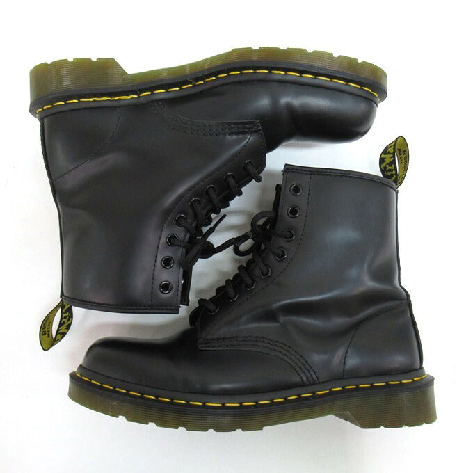 Dr. Martens 1460 8 Eye Leather Boots Black Size UK8