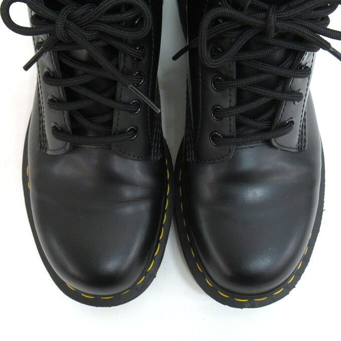 Dr. Martens 1460 8 Eye Leather Boots Black Size UK8