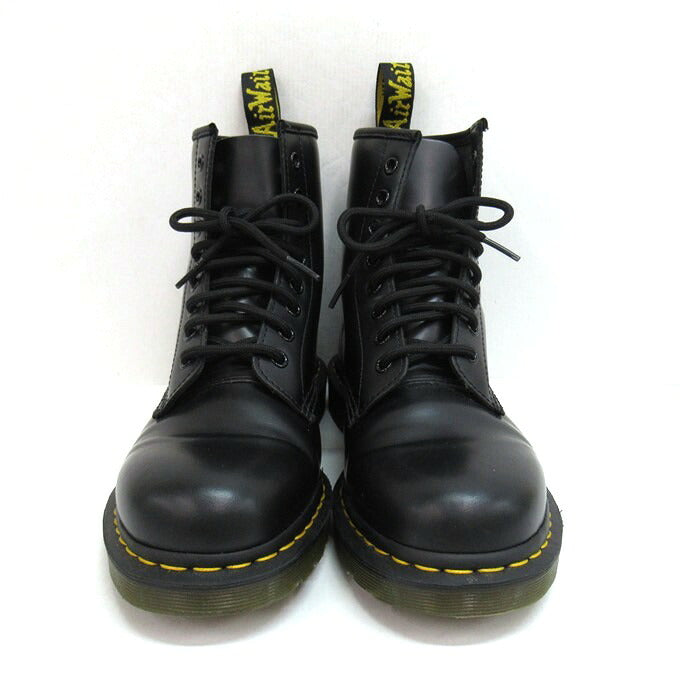 Dr. Martens 1460 8 Eye Leather Boots Black Size UK8