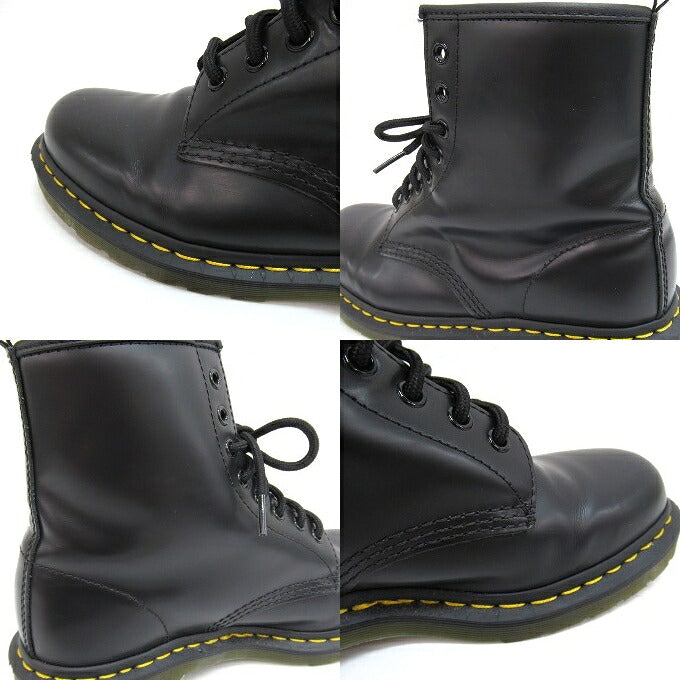 Dr. Martens 1460 8 Eye Leather Boots Black Size UK8