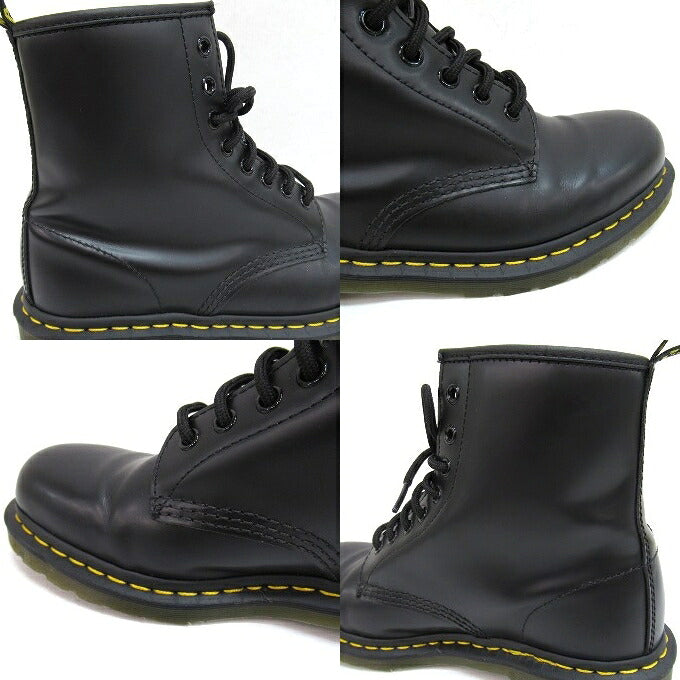 Dr. Martens 1460 8 Eye Leather Boots Black Size UK8