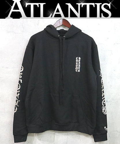 CHROME HEARTS Online Excl. Old English Logo Hoodie Size M