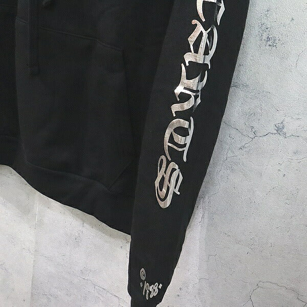 CHROME HEARTS Online Excl. Old English Logo Hoodie Size M