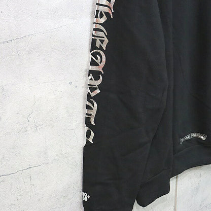CHROME HEARTS Online Excl. Old English Logo Hoodie Size M