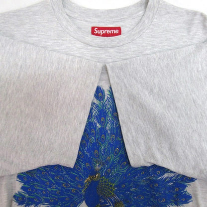 Supreme 25FW Peacock S/S T-Shirt Gray Size L