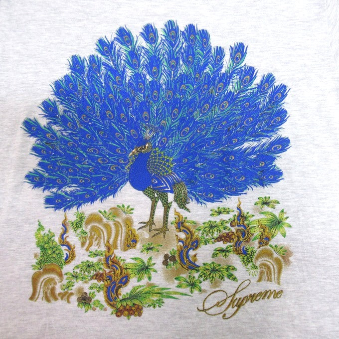 Supreme 25FW Peacock S/S T-Shirt Gray Size L