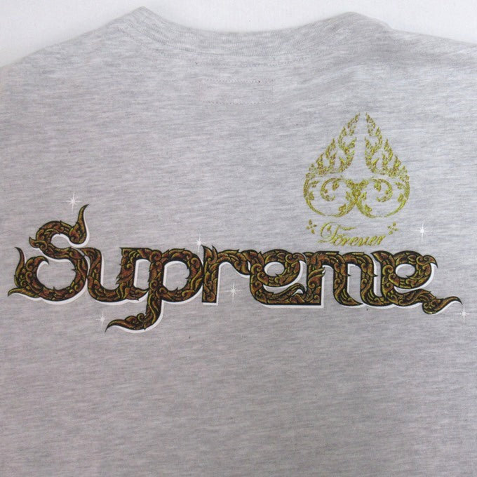 Supreme 25FW Peacock S/S T-Shirt Gray Size L