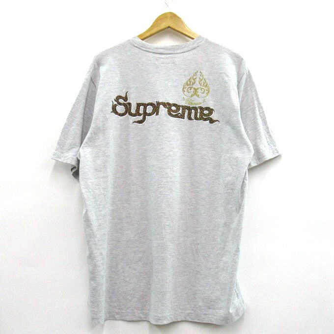 Supreme 25FW Peacock S/S T-Shirt Gray Size L