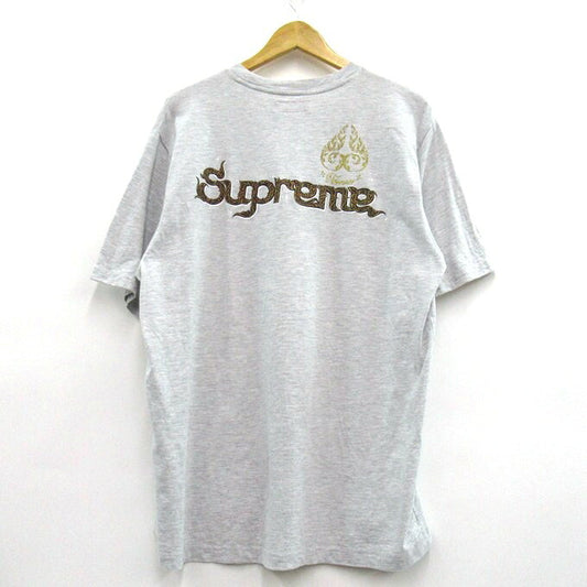 Supreme 25FW Peacock S/S T-Shirt Gray Size L