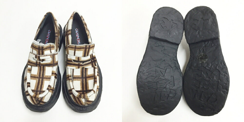 CAMPERLAB Vamonos Brown White Shoes Size EU43