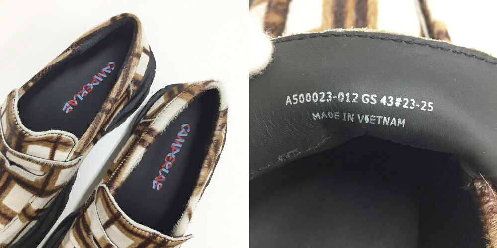 CAMPERLAB Vamonos Brown White Shoes Size EU43