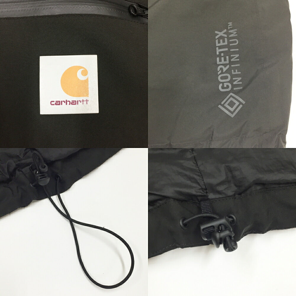 Carhartt WIP Gore-Tex Parka Black Jacket Size M