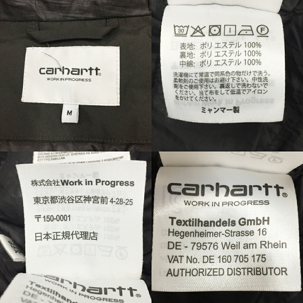 Carhartt WIP Gore-Tex Parka Black Jacket Size M