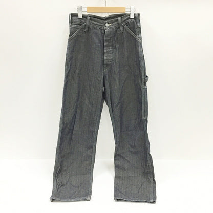 EVISU Herringbone Painter Pants Navy Size 30